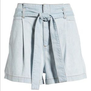 DL1961 Camile paper bag shorts Mendocino